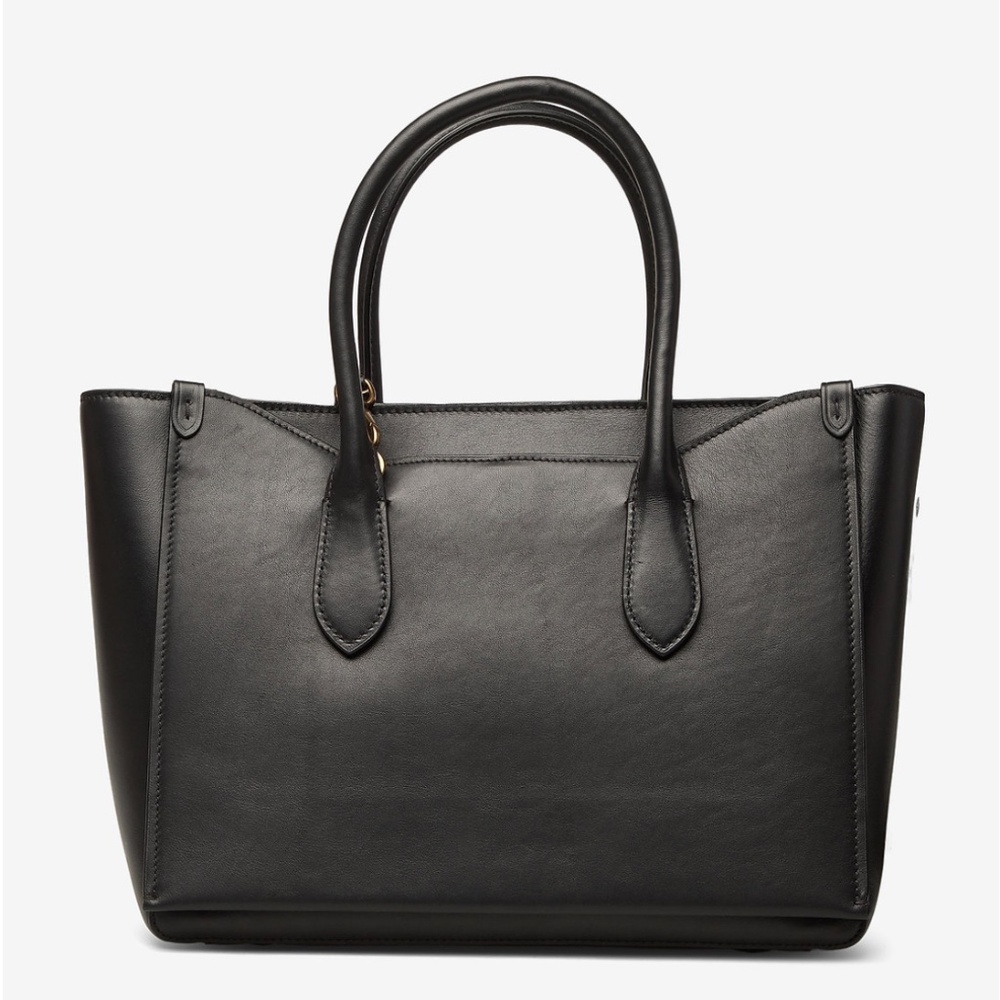 Polo Ralph Lauren - Leather Large Sloane Satchel - Picture 2 of 8